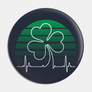 IRISH HEART Pin