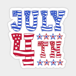 4th Of July! Magnet