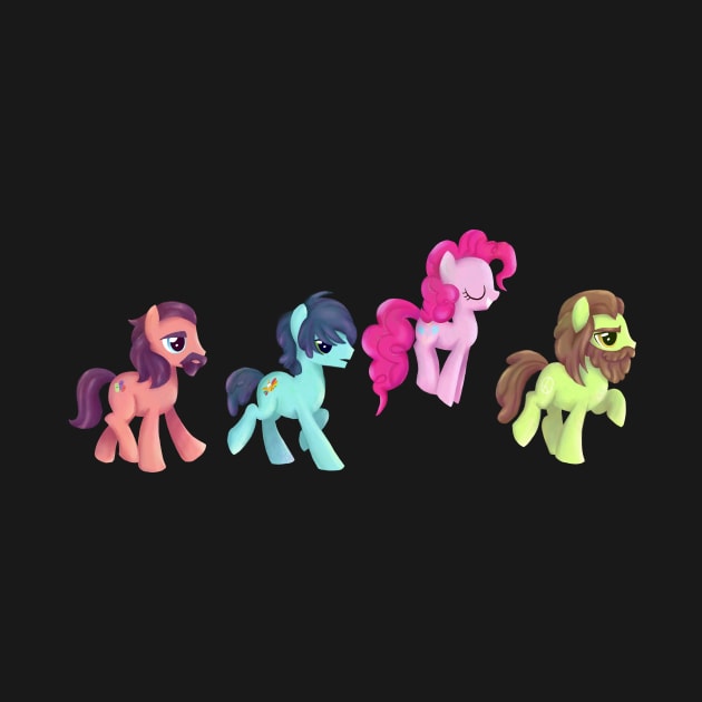 My Little Pony - Pinkie Pie Beatles by Kaiserin