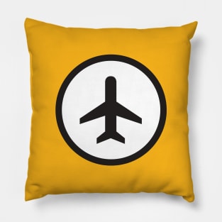 Airplane Sign Pillow