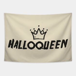Halloqueen - Funny Girls Halloween Tapestry