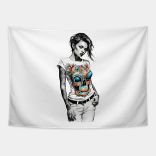 Elevate Your Style with a Chic Digital Image Tapestry