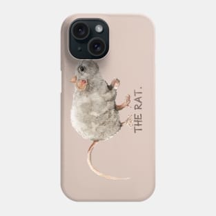 Year of the Rat Watercolor Illustration Phone Case