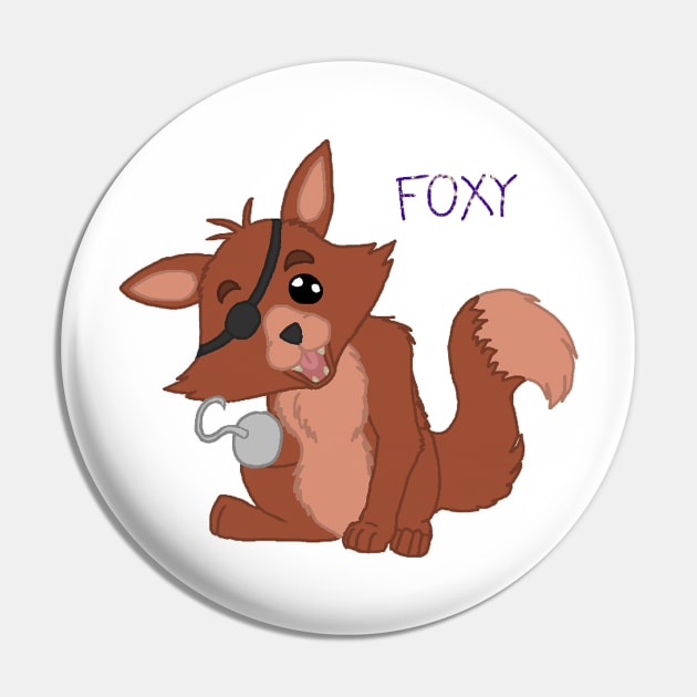 Lil' Foxy (FNAF) Pin by NoelaniEternal