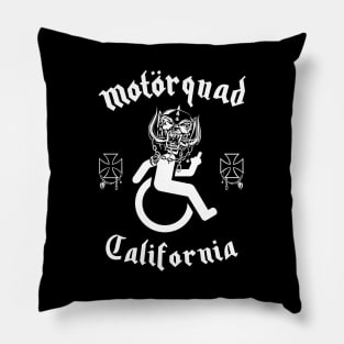 WHEELCHARIOT 3 (Motorquad) Pillow