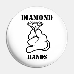 diamond hands Pin