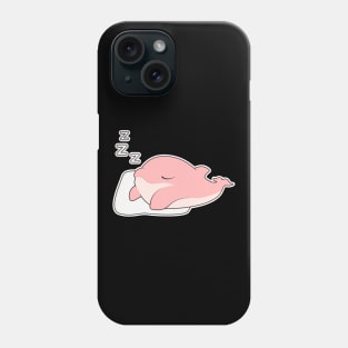 Dolphin at Sleeping on Pillow Phone Case