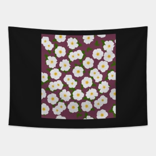 Cherokee Rose Pattern Tapestry