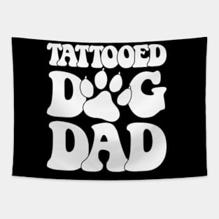 Tattooed Dog Dad Dog Trainer Tapestry