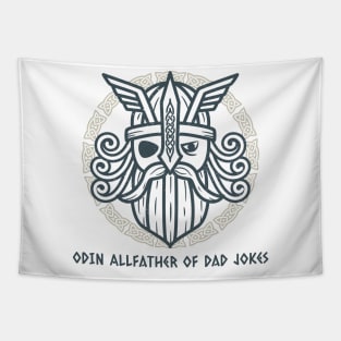 Odin allfather of dad jokes Tapestry