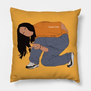 Sunny Choi Breakdancer USA Pillow