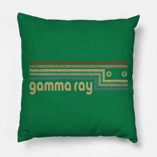 Gamma Ray Cassette Stripes Pillow