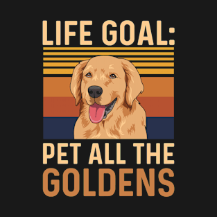 Dogs Design for a Golden Retriever Owner T-Shirt