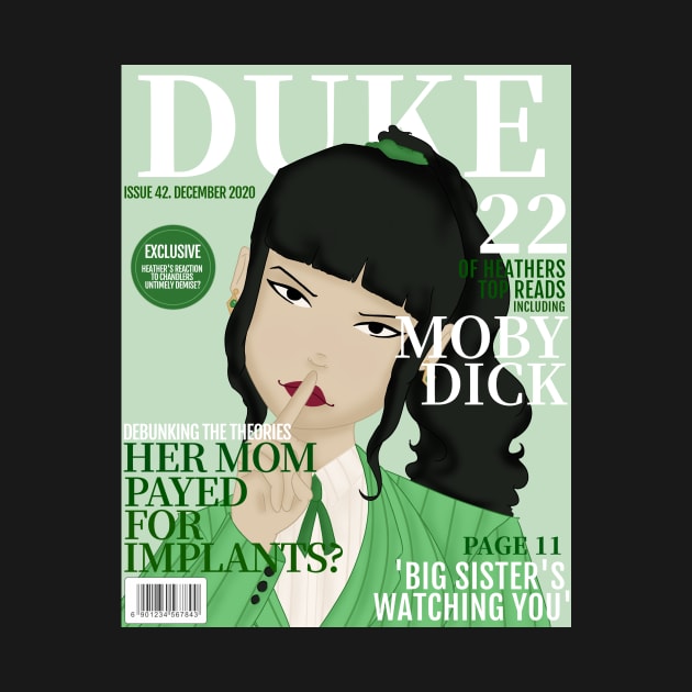 Heather Duke Magazine Cover by Eleanorsegod