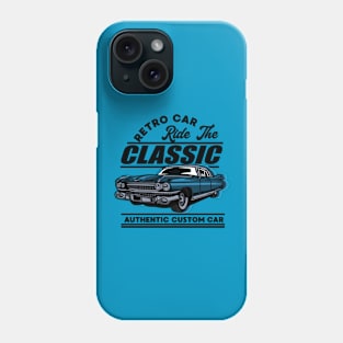 RIDE THR CLASSIC CAR CARTOON Phone Case