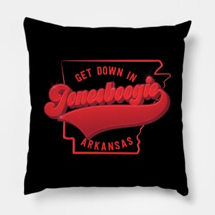 Get Down In Jonesboogie Pillow