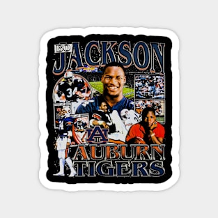 Bo Jackson College Vintage Bootleg Magnet