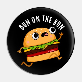 Bun On The Run Cute Food Pun Pin