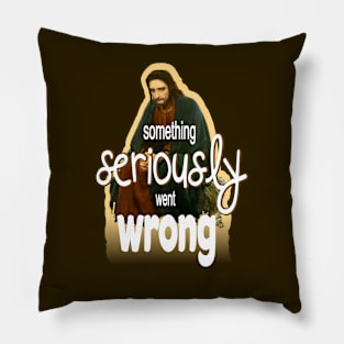 Something seriously went wrong Pillow