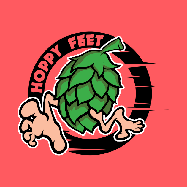 Happy Feet Hoppy Feet, HopHead design by stayfrostybro