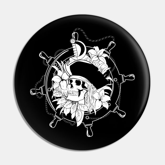 Death Pirate Pin by febriatama