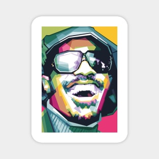 Stevie Wonder WPAP Magnet