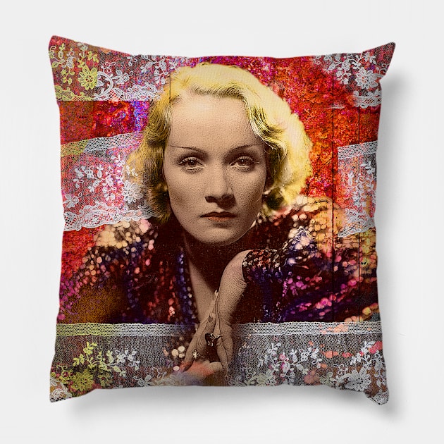 Marlene in Autochrome Pillow by PrivateVices