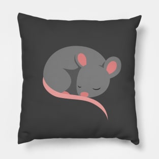 Cute sleeping rat Pillow