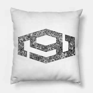 Zentangle SF9 logo Pillow