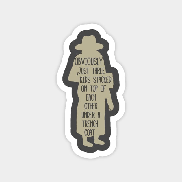 Vincent Adultman Magnet by kaeleigh.tack@gmail.com