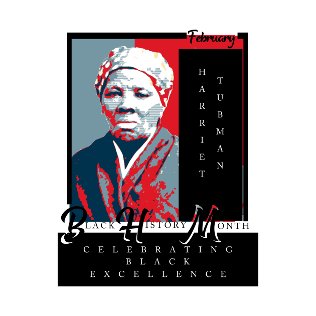 Harriet Tubman Black History Month Icon by FunnyBearCl