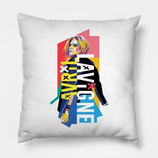 Avril Pop Art Lavigne Pillow