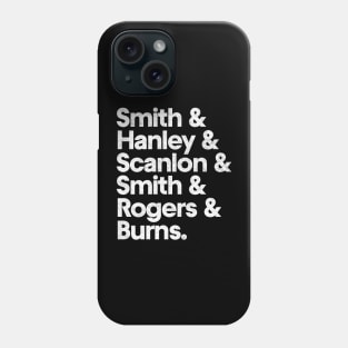 Classic The Fall Line-Up Names List Design Phone Case