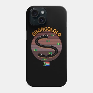 Shongololo | Cute & Friendly Giant Millipede Native Bug | South Africa Safari Phone Case