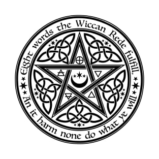 Wiccan Pentagram T-Shirt