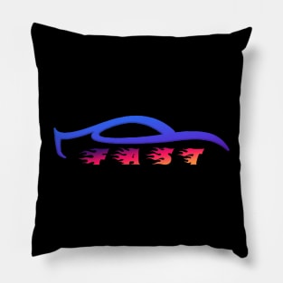 Fast Car Pillow