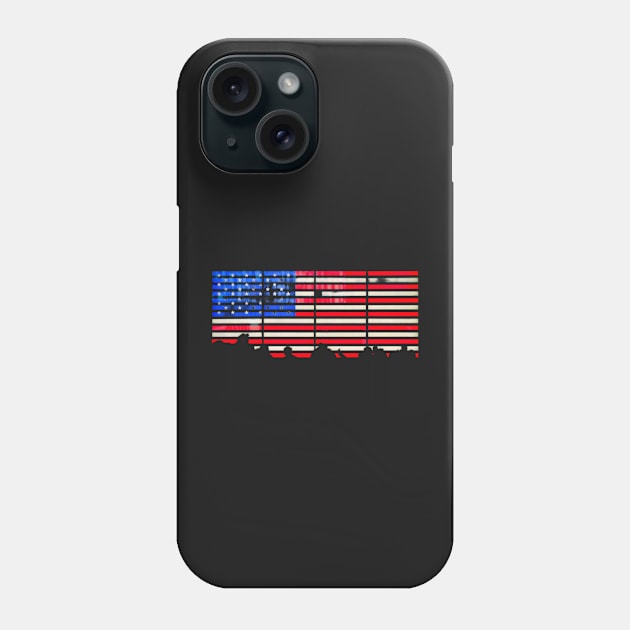 The flag Phone Case by LegnaArt