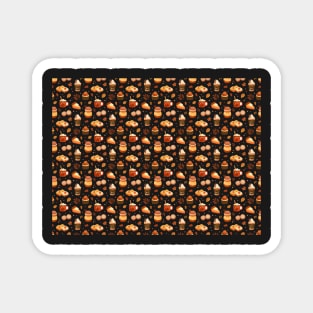 Fall pattern Magnet