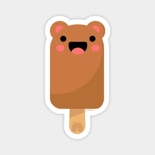 Cute Bear Popsicle for Bear Lovers and Admirers | Gay Bear | BearlyBrand Magnet
