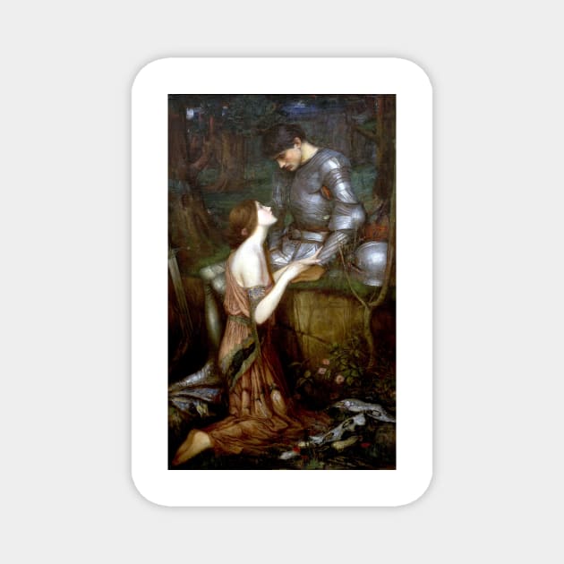 John Waterhouse Lamia Magnet by pdpress