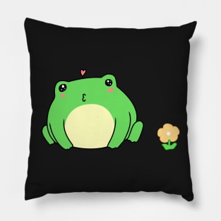 Cute Frog Pattern Pillow