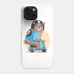 Scooter Bear Phone Case