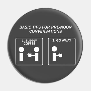 Conversation Tips Pin