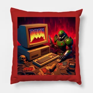 Mini Doom Guy PC Pillow