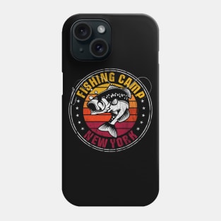 Fishing Camp New York summer vacation 2021 gifts Phone Case