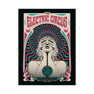 Electric Circus Psychedelic Sixties Poster T-Shirt