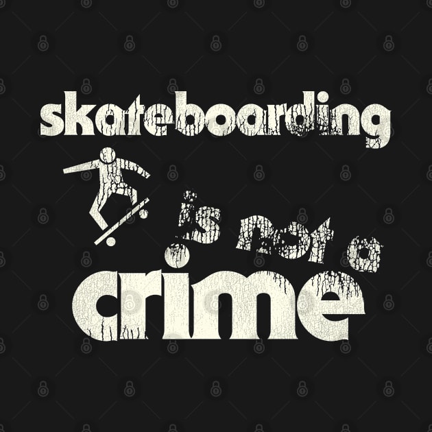 Skateboarding Is Not a Crime by darklordpug