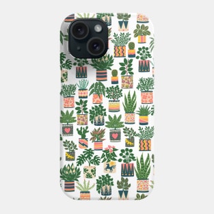 Houseplant Pattern Phone Case