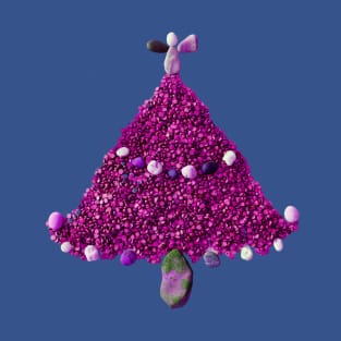 Christmas Tree delight purple T-Shirt