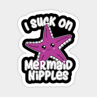 Suck on Mermaid Nipples Magnet